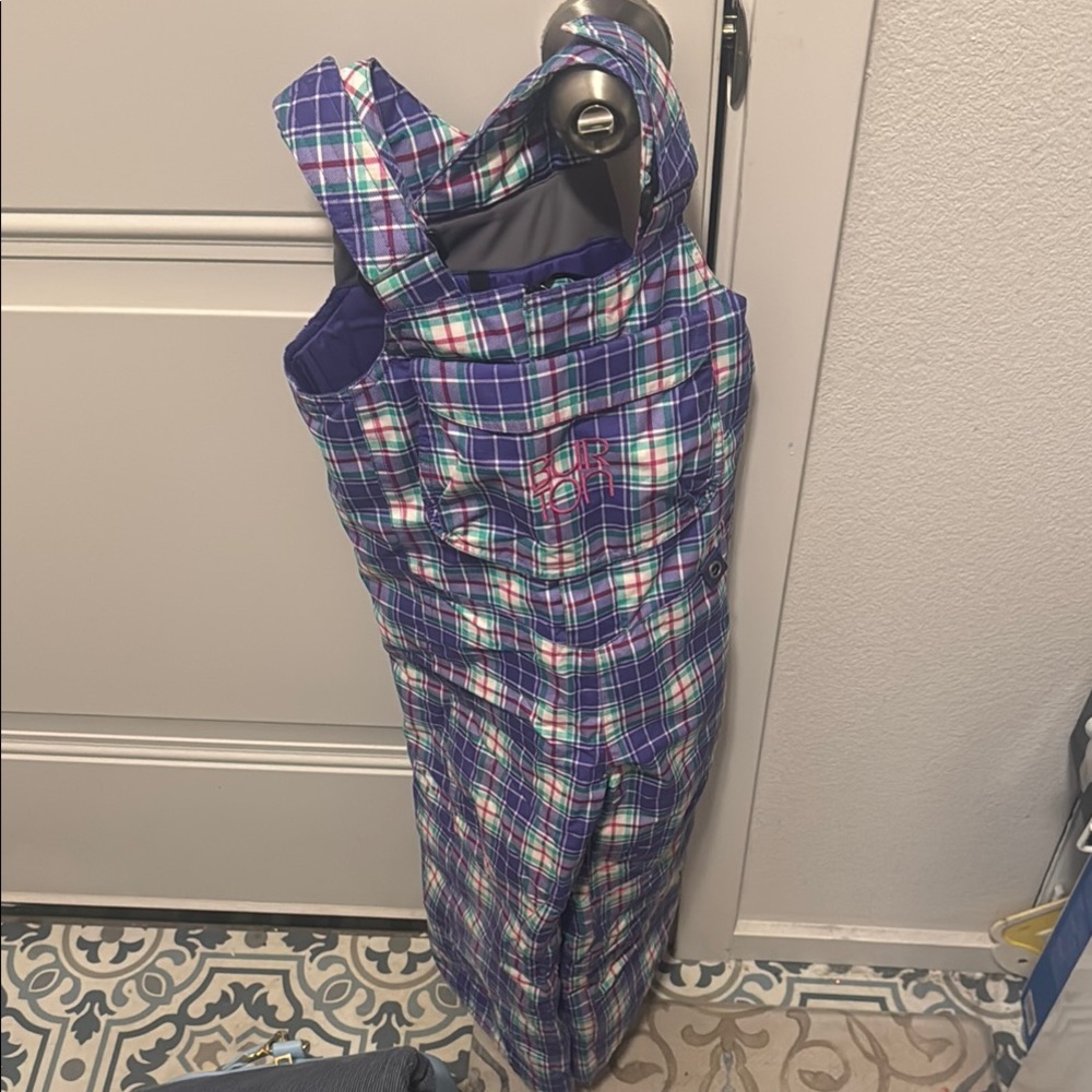 Kids Burton snow bibs!